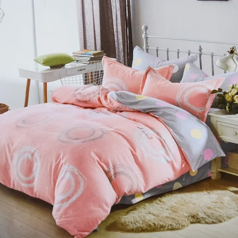 Комплект постельного белья в современном стиле 3 шт./компл. мягкая удобная одежда