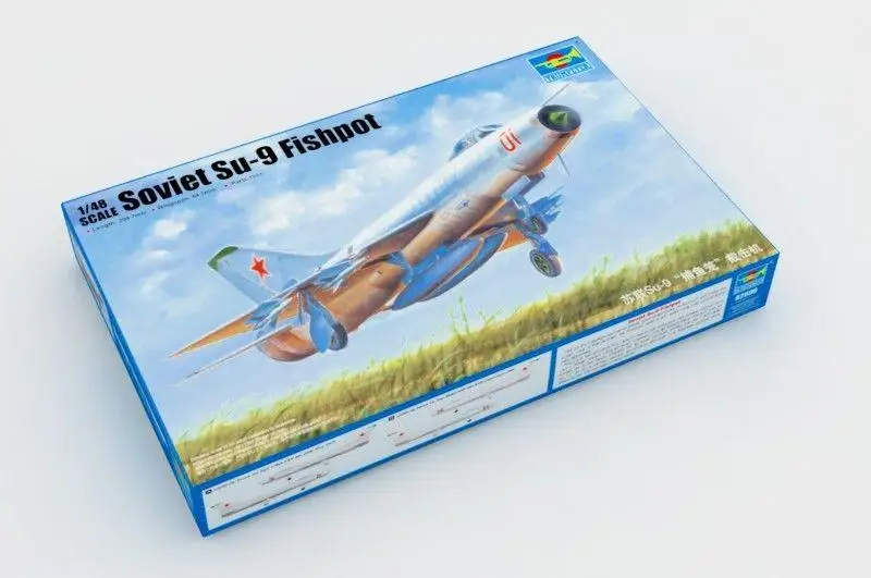 Trumpeter 1/48 02896 Sukhoi Su 9 рыболовный горшок|Наборы для сборки моделей| |