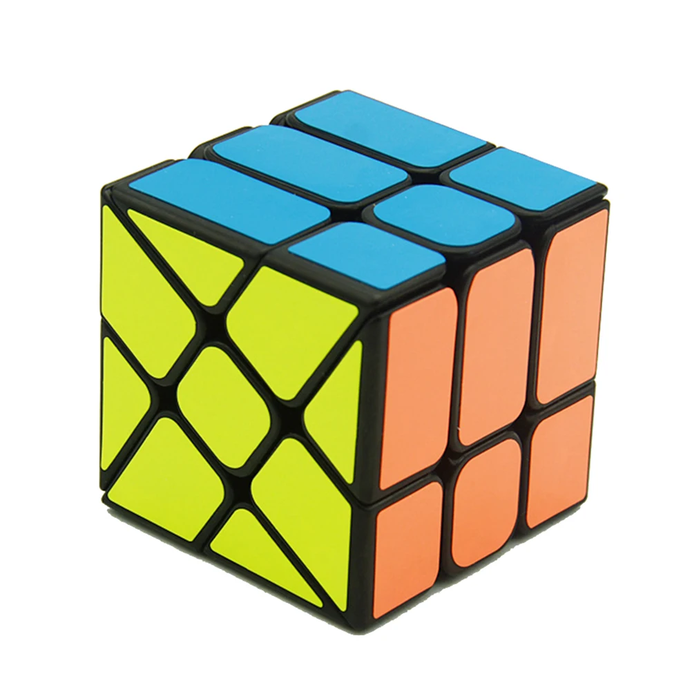 Скоростной куб ветряная мельница 3x3x3 игрушечный вертлюжный головоломка для