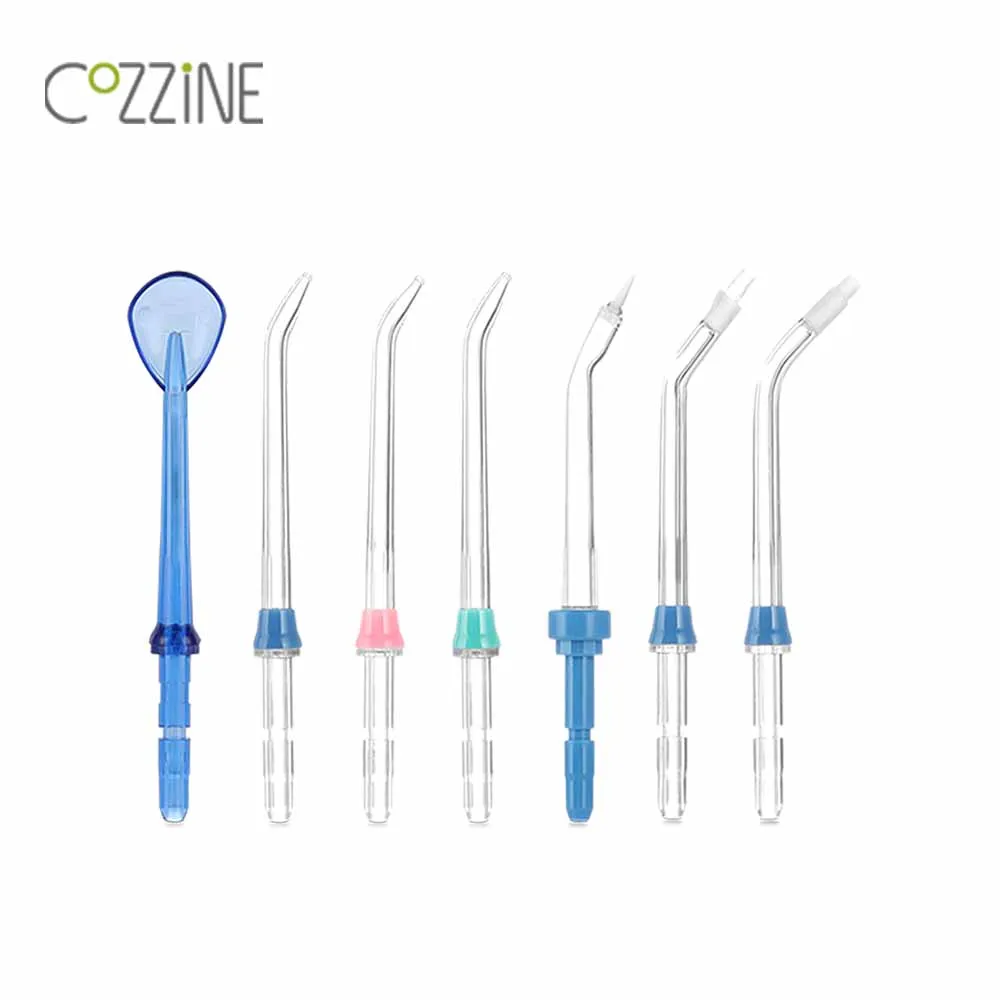 COZZINE Flossing Tips 7 насадок для ирригатора полости рта Flosser FC288 FC169|Ирригаторы рта| |