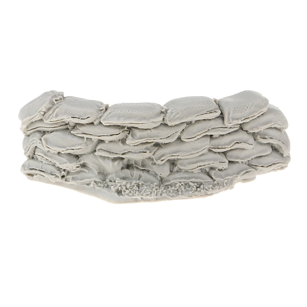 Масштаб 1:35 Смола Солдат Второй мировой войны модель мешки с песком стена DIY