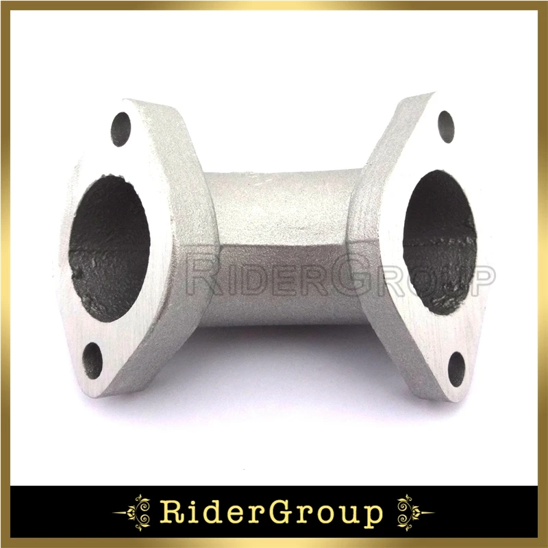 Pit Dirt Bike впускной коллектор Труба 27 мм Угловая 0 градусов YX-06 для 125cc 140cc 150cc 160cc