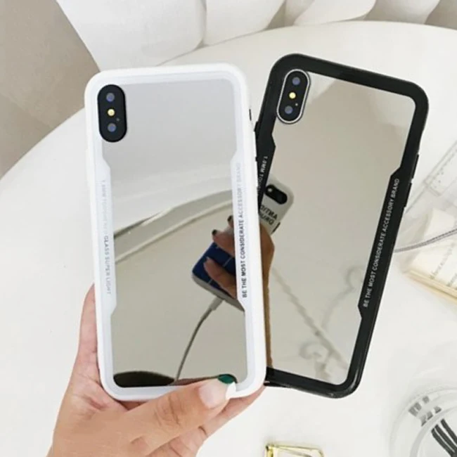 Роскошные зеркальные чехлы для телефонов iPhone 6 6S 7 8 Plus X 11 XR XS Max чехол из ТПУ Huawei P30