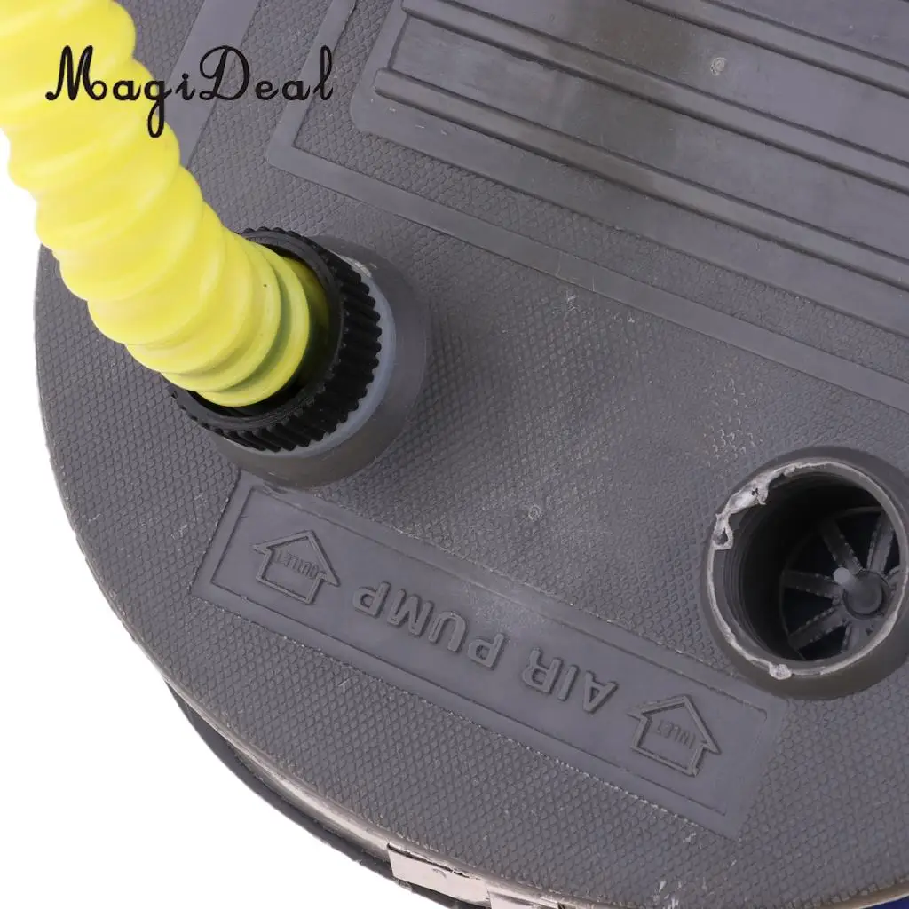 

Inflatable Boat Kayak Caone Raft High-volume High Pressure Foot Pump Air Pump with Hose and Valve Adaptor for Drifting Board