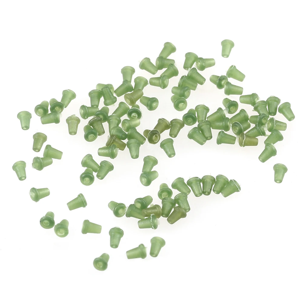 30/50/100 шт. Рыболовный крючок заглушка для задней сережки фиксатор рыболовный