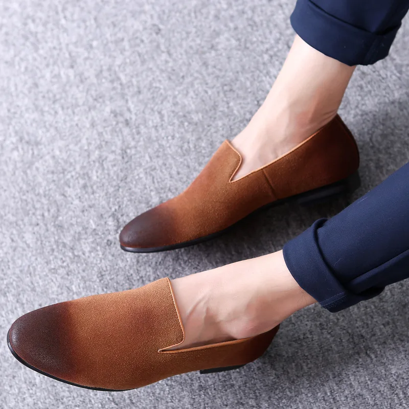 Classics Spring Autumm Men Loafers Mixed Colors Fashion Flat Driving Shoes Leisure Solid Slip On | Обувь