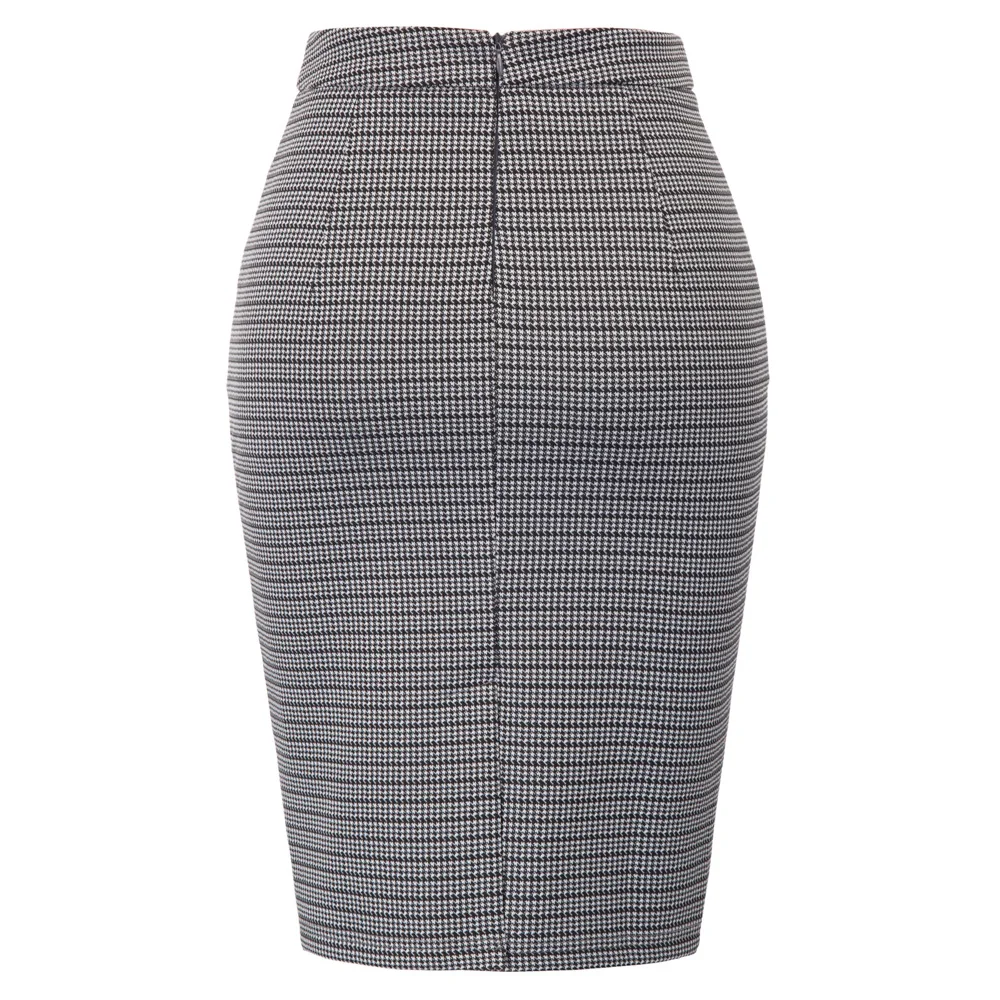 KK Для женщин Повседневное боковые карманы эластичный бедра-завернутый Bodycon