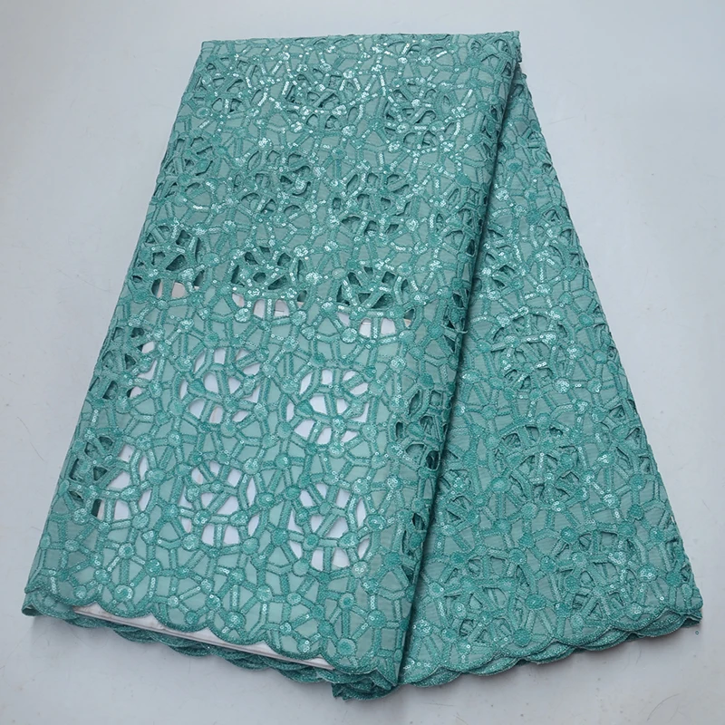 

African embroidered tulle organza sequins lace fabric 2019 high quality french mesh glitter guipure sequence double organza lace