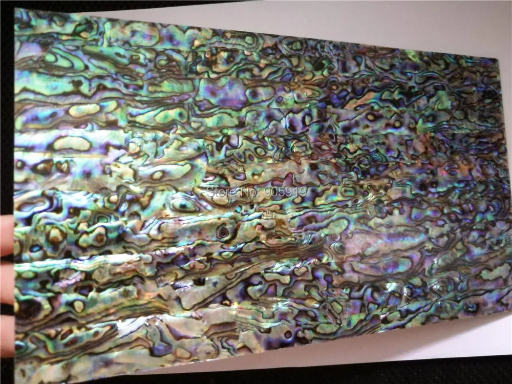 

AAA grade abalone paua shell laminate for guitar and furniture inlay 2mm thickness blue color 5pcs/lot