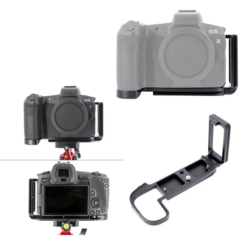 Quick Release L Plate Holder Hand Grip Tripod Bracket For Canon Eos R Camera Benro Arca Swiss Head |