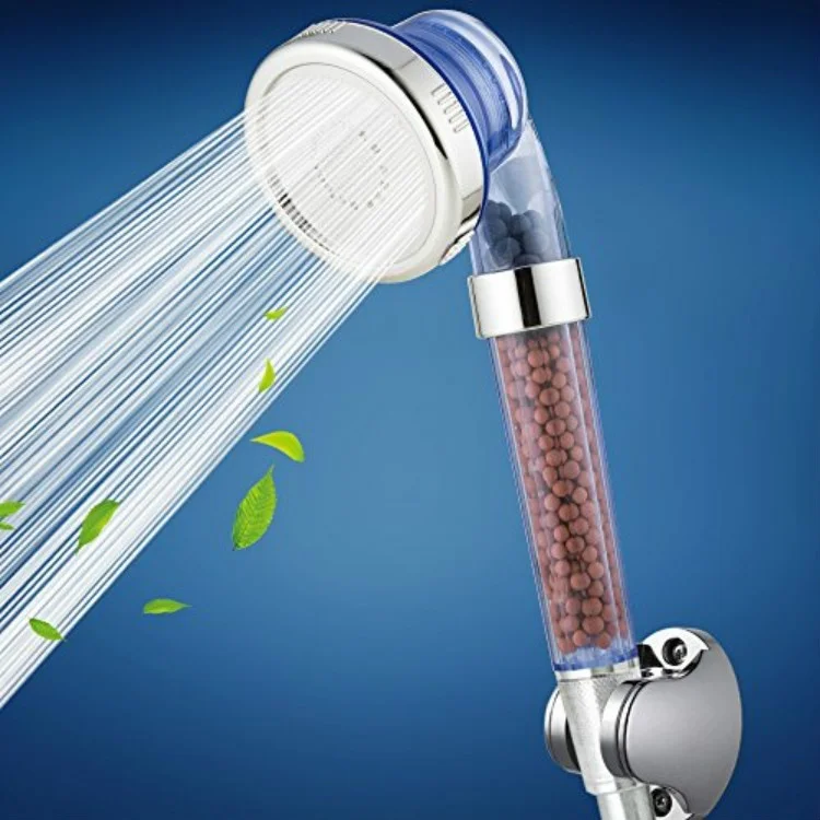 Регулируемая насадка для душа с функцией экономии воды Anion Spa струйный фильтр