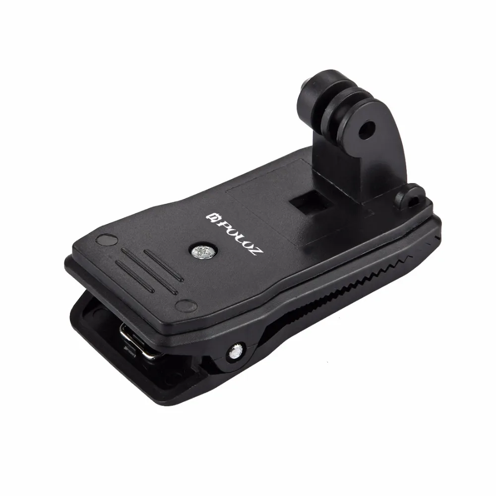 PULUZ для Go Pro аксессуары рюкзак на 360 градусов БЫСТРОРАЗЪЕМНАЯ шапка зажим быстрого
