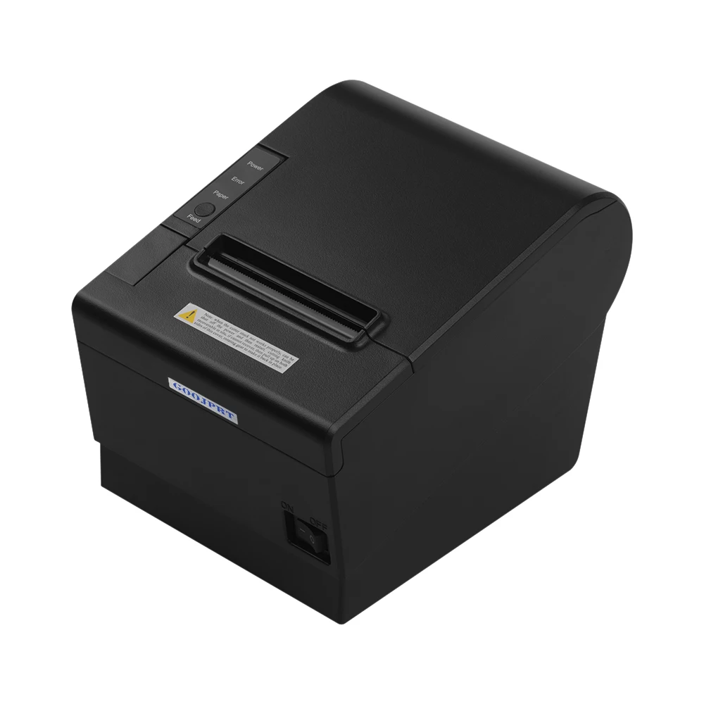 Настольный термопринтер 80 мм USB термопечать бумаги функция автоматической резки