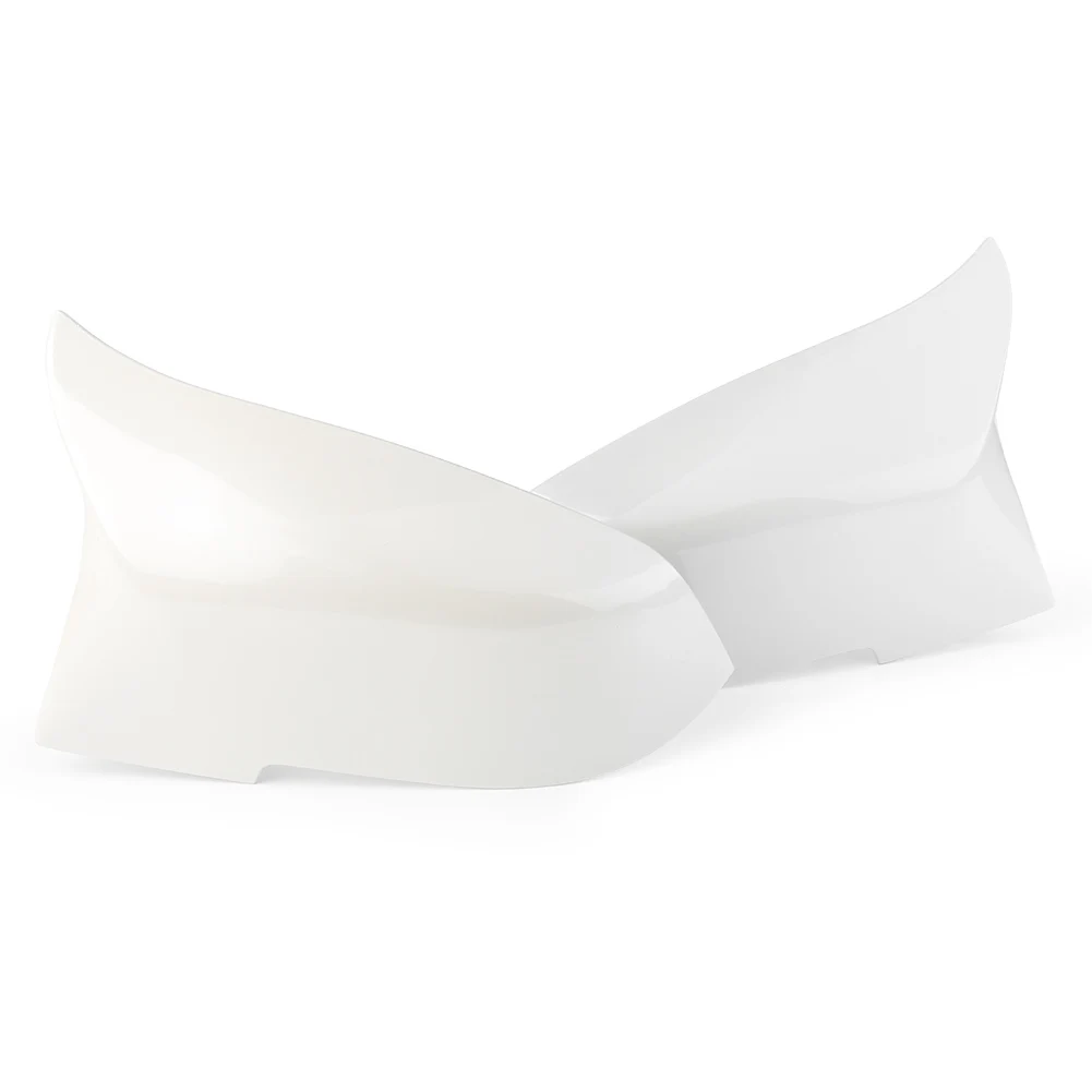 Car Rear View Side Mirror Cover Trim For BMW F30 F31 F32 F35 F36 2014 2015 2016 2017 2018 White ABS Plastic 2pcs | Автомобили и