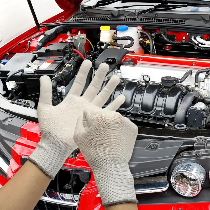 6 Pairs Comfortble Durable Cotton Gloves Tinting Application Tools For Car Wrap Vinyl Sticker | Автомобили и мотоциклы