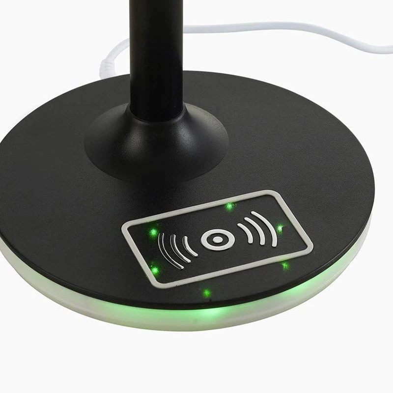 Светодиодная настольная лампа поворотный рычаг 360 градусов вращающаяся