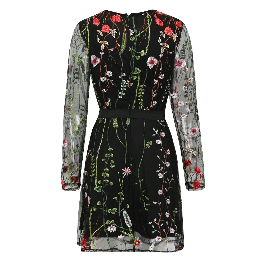 Летнее женское платье Новое поступление 2020 модное прозрачное Сетчатое с