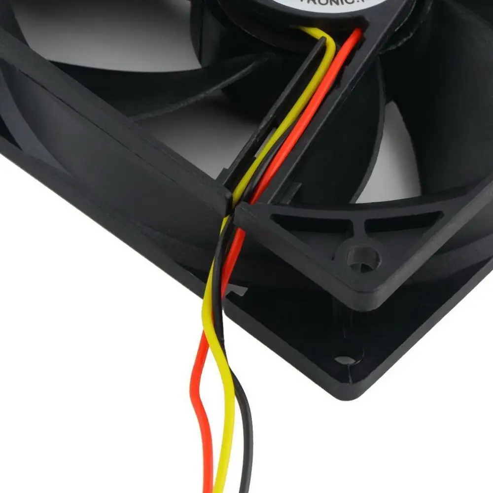 Оптовый магазин 12 V 3 контактный CFM охлаждающий вентилятор постоянного тока
