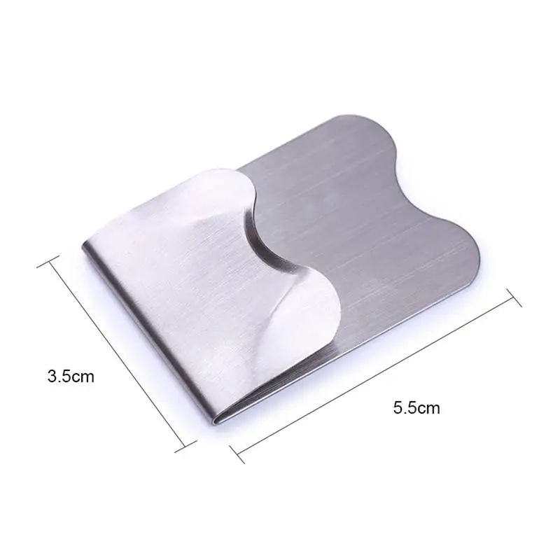 Квадратный шаблон для ногтей из нержавеющей стали экологически чистый