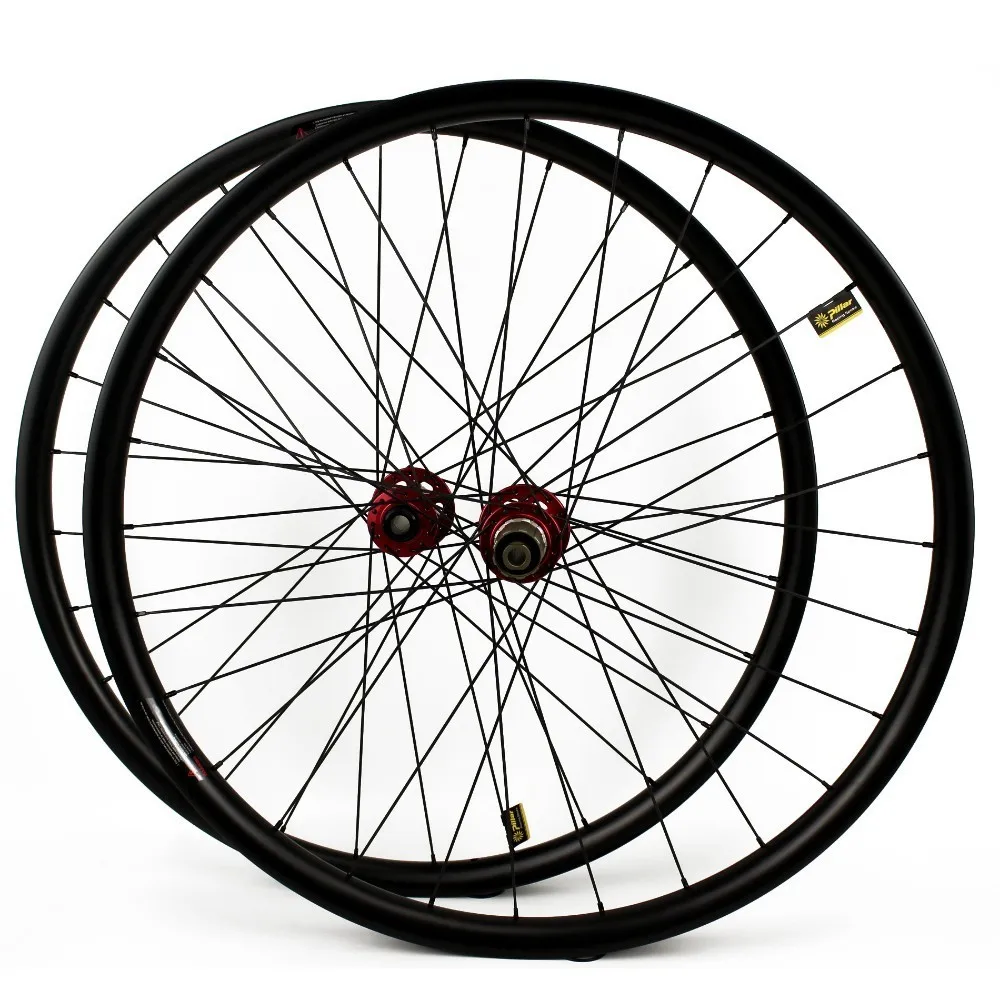29er 700c безкрюковое горное карбоновое колесо 40 мм 30 обод Koozer XM 490 ступицы спицы для