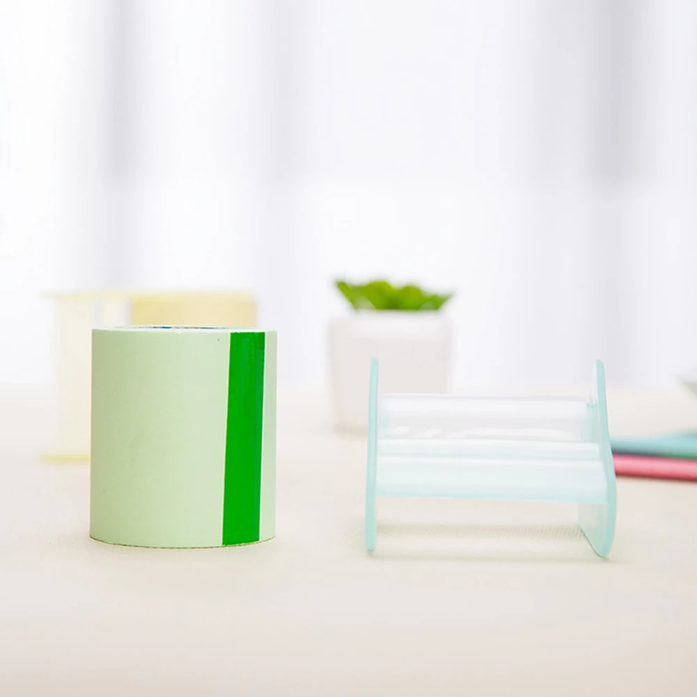 Удобный многоцветный коврик для заметок в рулоне блокнот с ленточным держателем