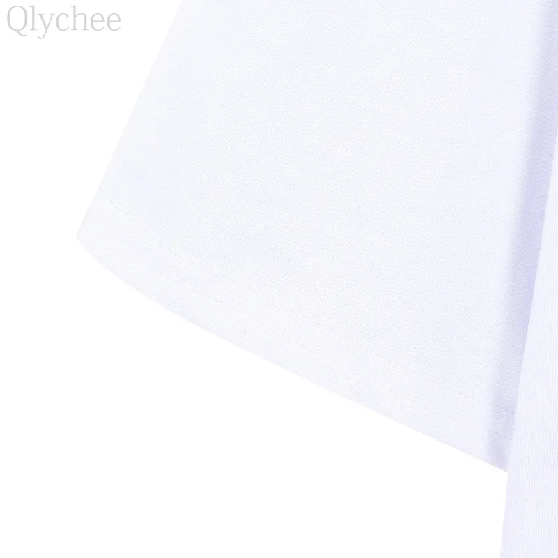 Женская и мужская футболка Qlychee Your DIY Design с логотипом повседневные футболки