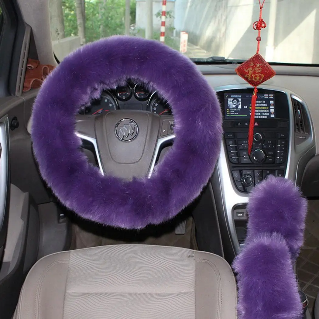 Durable Solid Car Steering Wheel Cover Decoration Handbrake Shift | Автомобили и мотоциклы