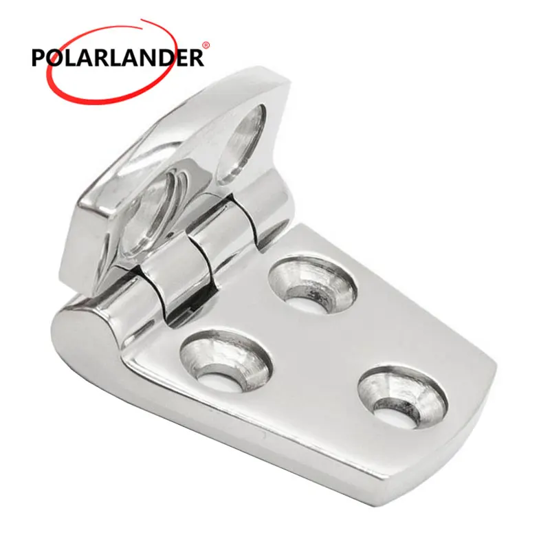 

1 Piece Five Holes Short Side Door Stamp Hinge Hardware for Boat Marine 361 Stainless Steel