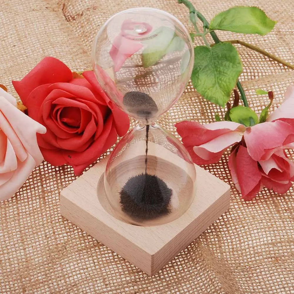 SNNY 1pcs Магнит Песочные часы Awaglass ручной работы песочные таймер настольные