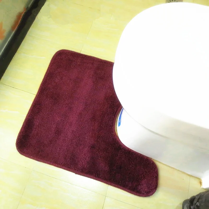 Нескользящие коврики для ванной комнаты водонепроницаемый коврик туалета