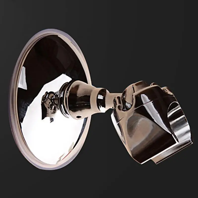 

ABS bathroom Adjustable Vacuum Rack Shower Head Holder Removable Silver Suction Cup Bracket Shower Mounting Brackets