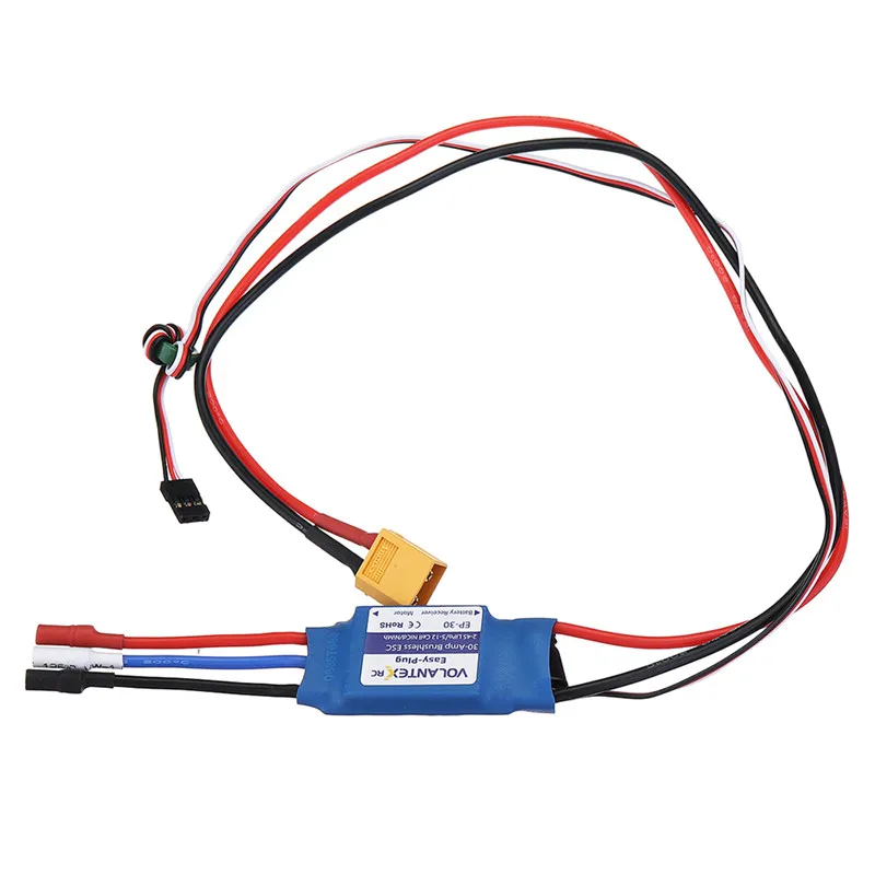 Высококачественный бесщеточный ESC Volantex 30A с разъемом XT60 запасная часть для Ranger 2000