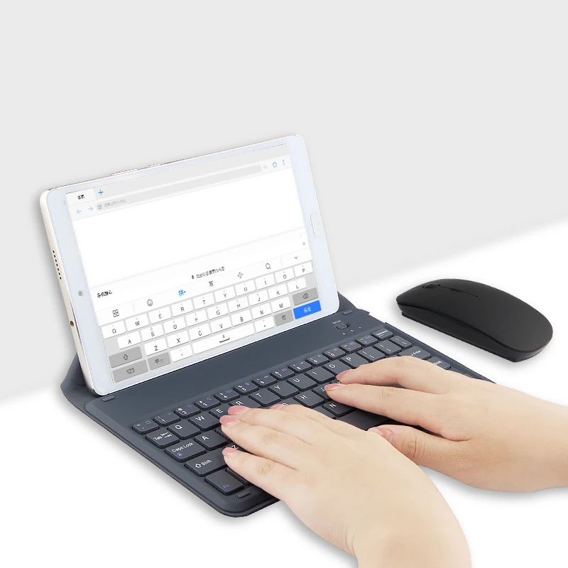 Bluetooth клавиатура для Huawei MediaPad 10 FHD Link + 1 планшетный ПК беспроводная с чехлом
