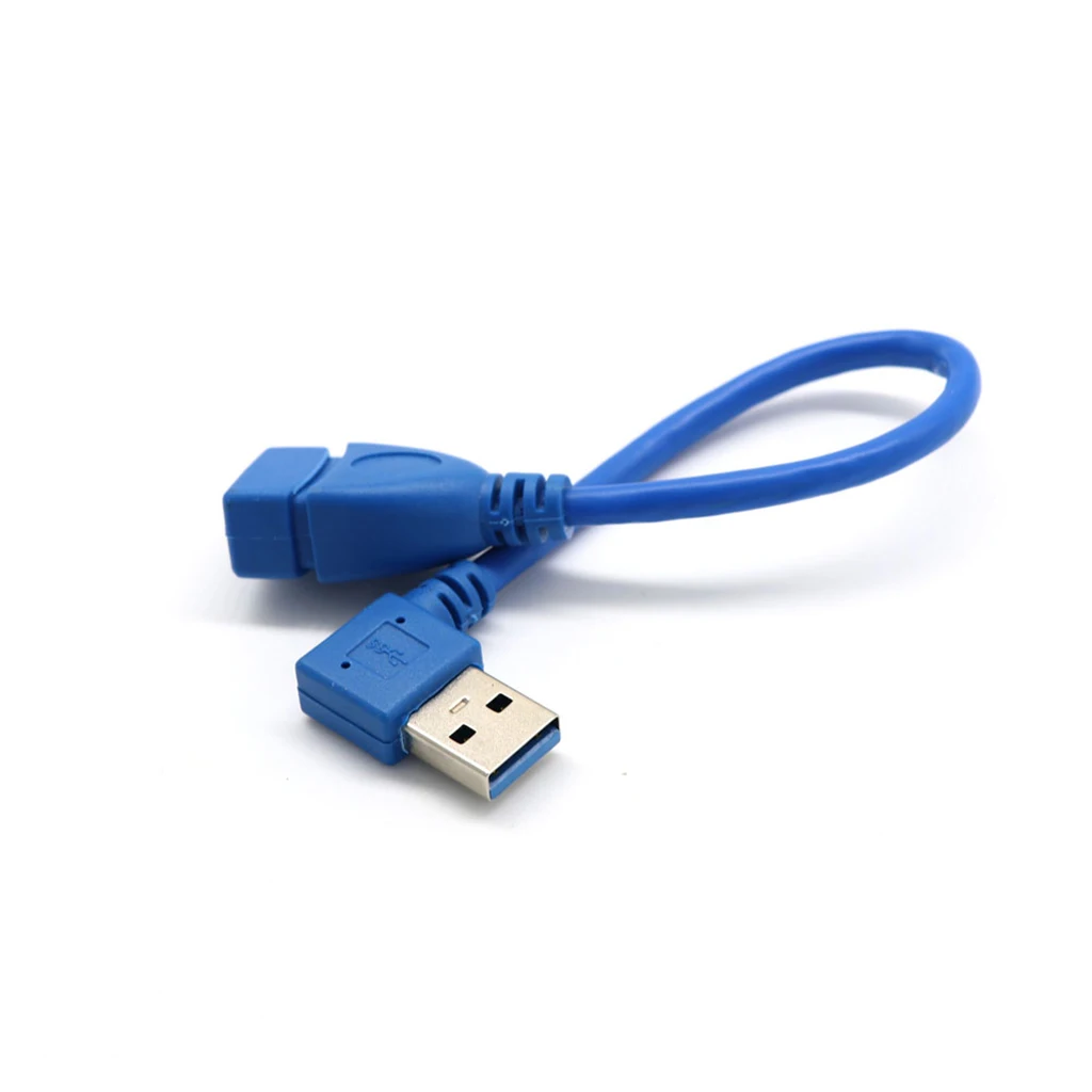 Удлинительный Кабель USB 3 0 типа A с левым углом 90 градусов | Компьютеры и офис