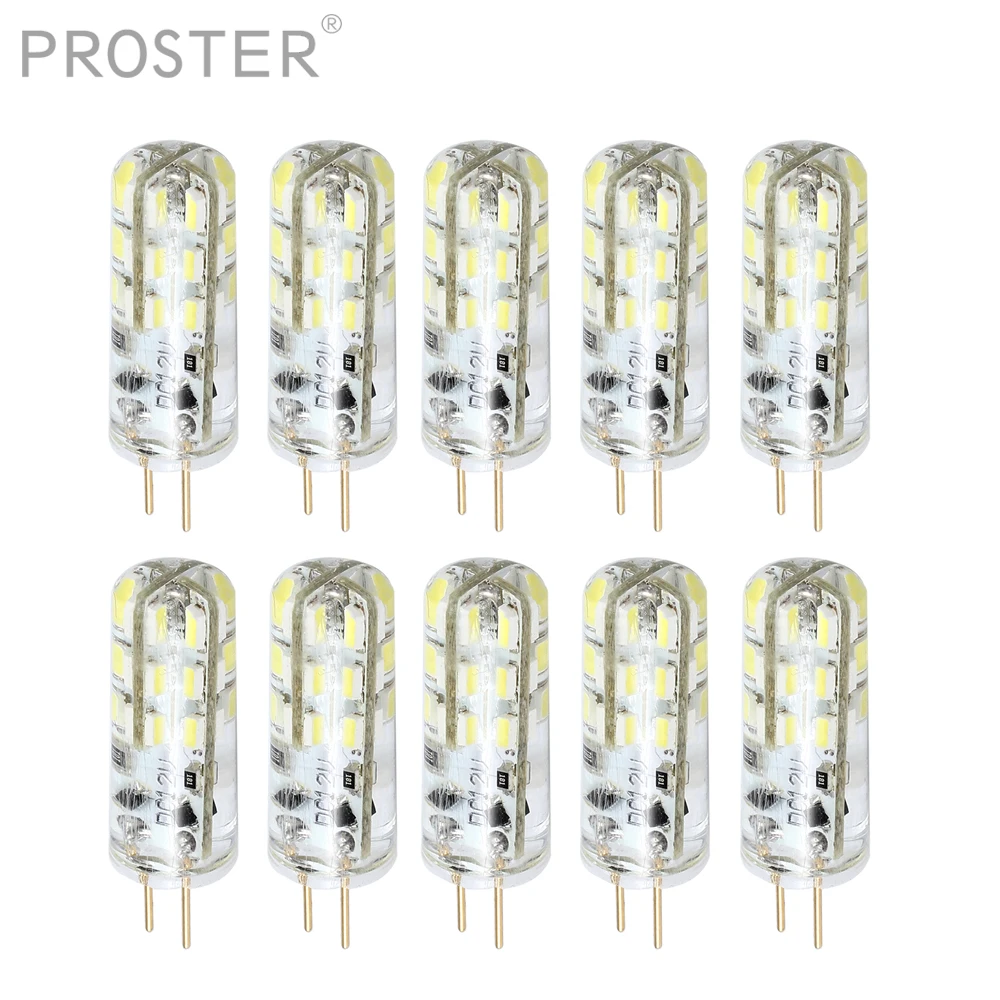 PROSTER 10X1 5 Вт G4 Светодиодная лампа 24 светодиодных новых SMD кристаллических