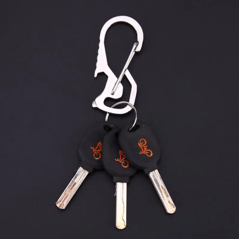 Outdoor Tools Carabiner Cap Lifter Hex Driver Bottle Opener Keychain Ring Climbing Accessories Z70 | Спорт и развлечения