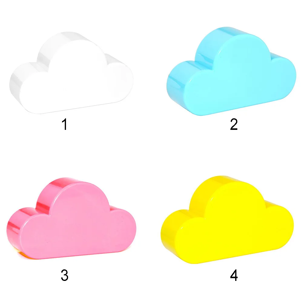 Cute Keychains Creative Home Storage Key Holder White Cloud Shape Magnetic Magnets Keyrings | Украшения и аксессуары