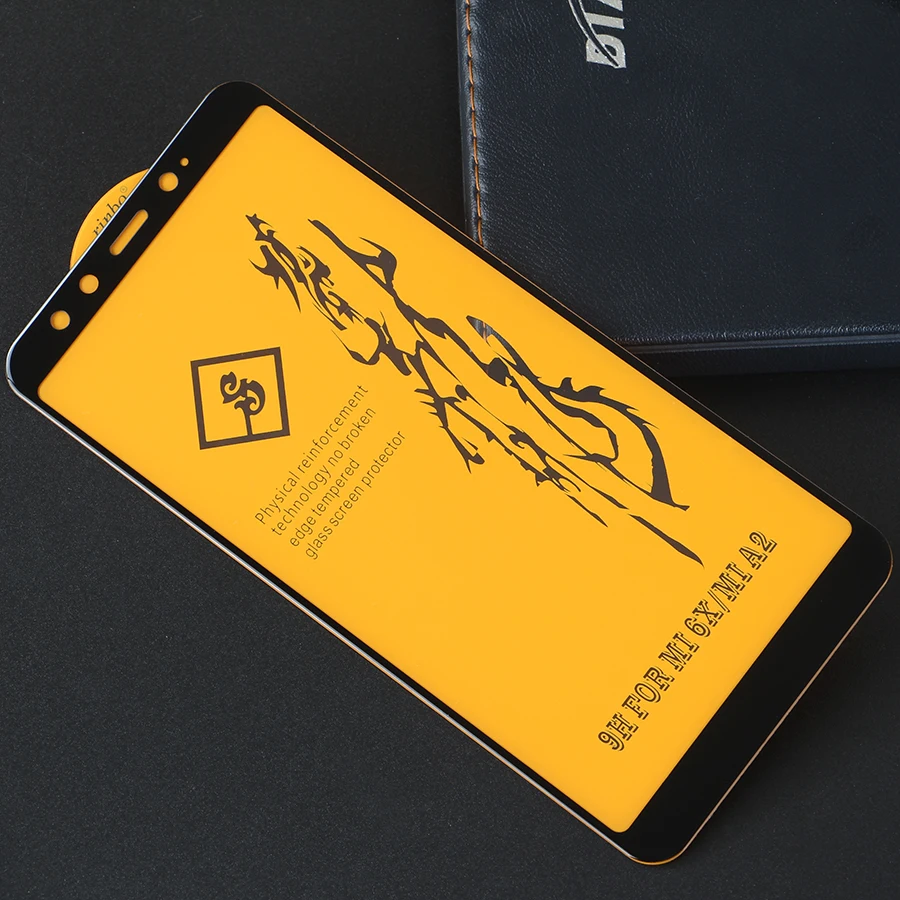 VLАDI mi r Новый 6D полностью наклеиваемая поверхность закаленное Стекло для Xiaomi A2