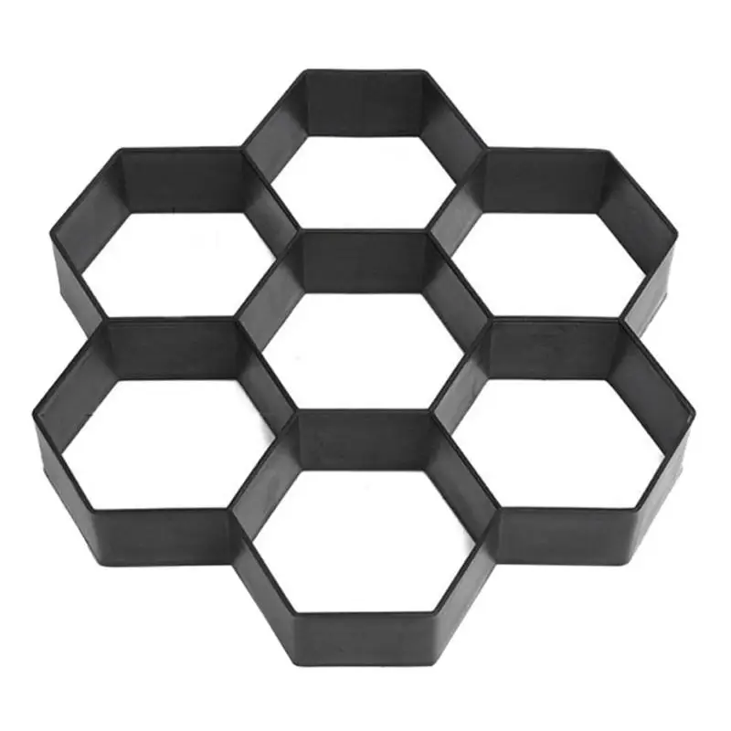 Практическая многоразовая форма для садового тротуара DIY вручную тротуарная
