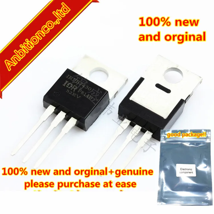 5 шт. 100% новый и оригинальный IRFB7430PBF IRFB7430 TO-220 шестигранный MOSFET в наличии |