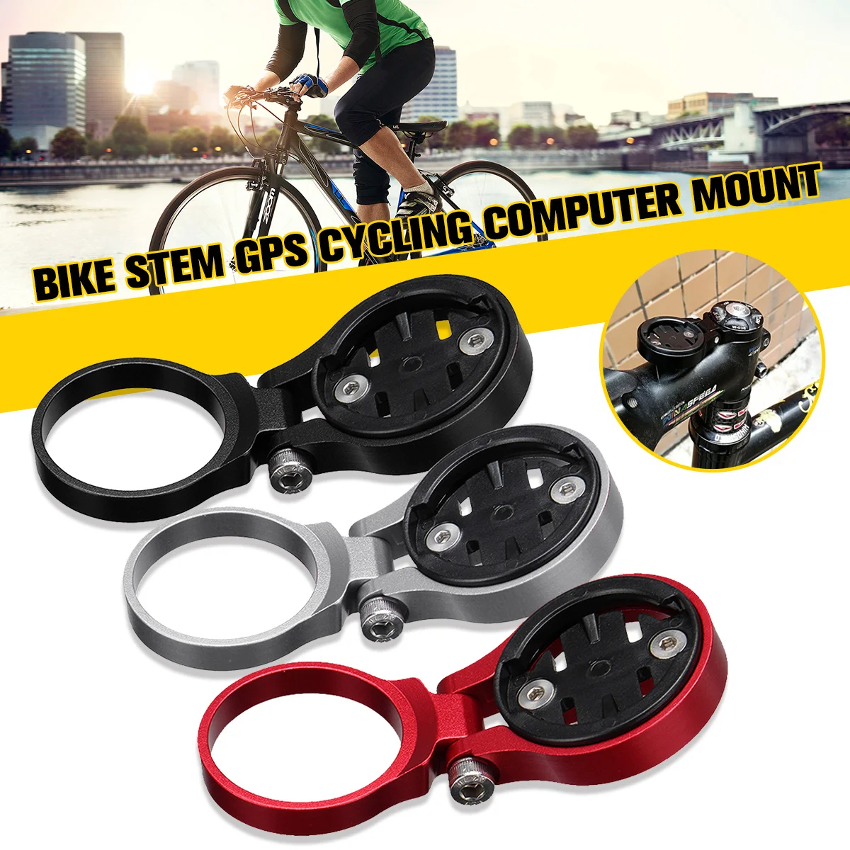 Велосипедный велосипедный стержень GPS компьютер кронштейн для поддержки
