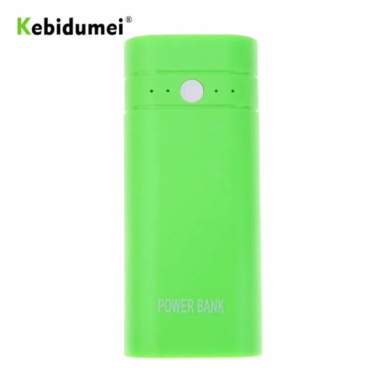 Kebidumei 2x18650 батарея коробка DIY корпус зарядное устройство держатель USB банк питания