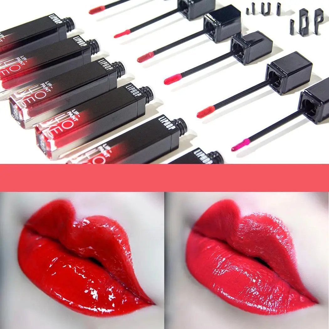 Женская долговечная жидкость Губная Помада Косметическая Увлажняющая губная