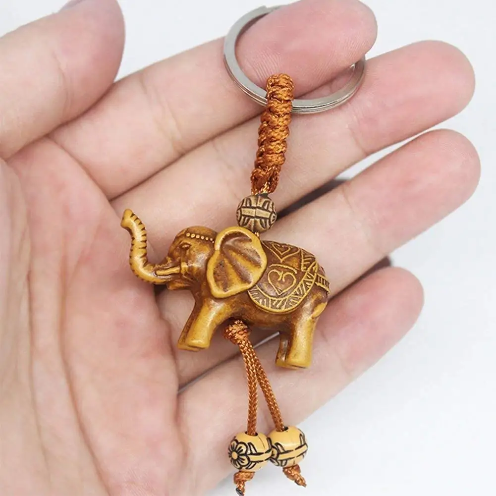 Брелок для ключей Lucky Elephant 2 шт. в упаковке брелок с подвеской виде милых животных
