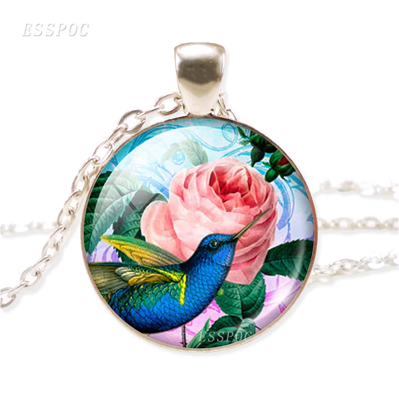Ожерелье с кулоном Colibri женское модное винтажное подвеской в виде птиц|Подвески| |
