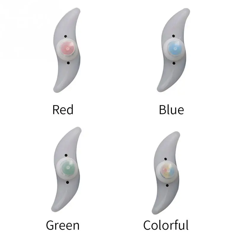 Warna-warni Mewah Berkedip LED Sepeda Bersepeda Roda Kawat Tirus Cerah Berbicara Lampu Lampu untuk Malam Hari Keamanan Saat bersepeda 1127