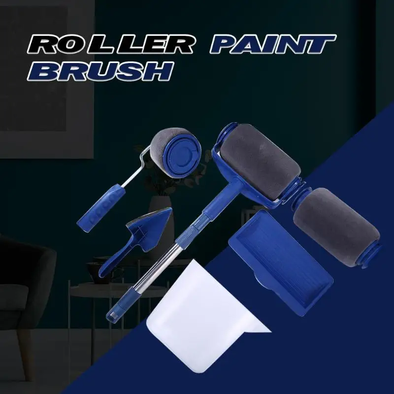 3/5/6/7/8 PCS Paint Roller Multifunctional Household Use Wall Decorative Brush Tool Painting Brushes Set | Обустройство дома
