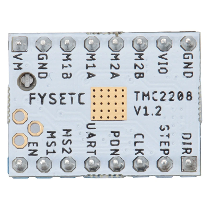 Модный Супер Бесшумный модуль шагового двигателя Tmc2208 V1.2 Stepstick + радиатор для 3d