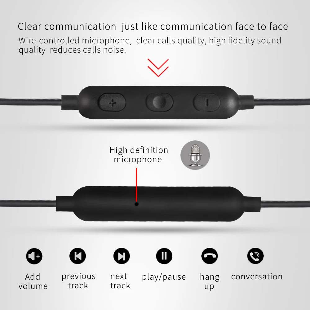 Кабель для наушников okscc Type C Mmcx шнуры с кнопкой управления микрофоном Xiaomi 6 /Huawei P20