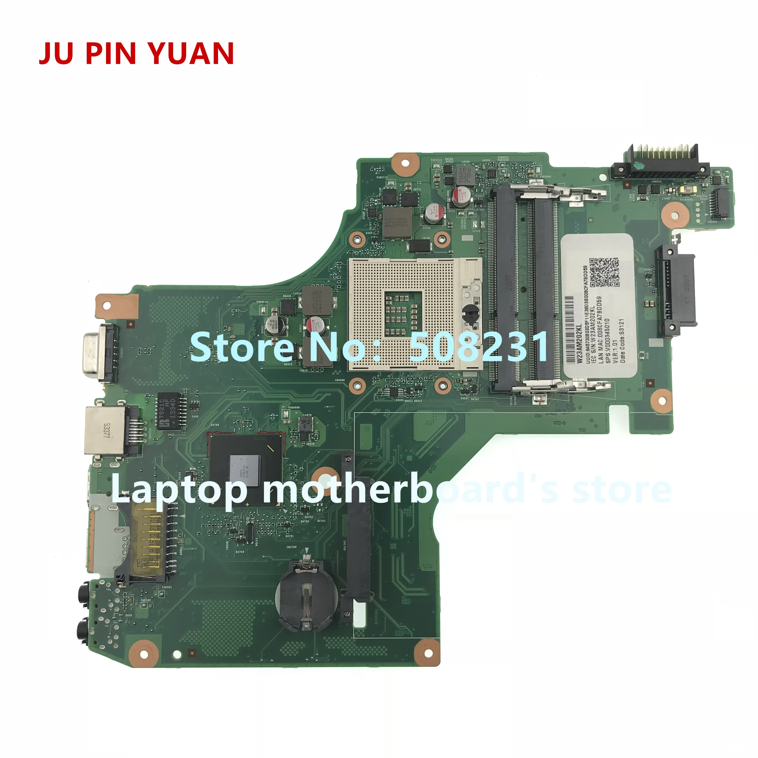 

Ju pin yuan V000345010 для Toshiba Satellite B40 B40-ASP материнская плата для ноутбука 6050A2578201-MB полностью протестирована